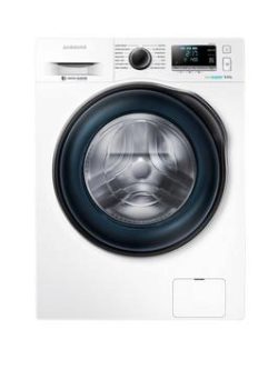 Samsung Ww80J6410Cw/Eu 8Kg Load, 1400 Spin Washing Machine With Ecobubble&Trade; Technology - White